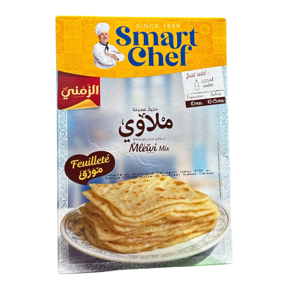 Smart Chef Mlaoui Mix 350g –Tunisian Mlewi Layered Flatbread Mix
