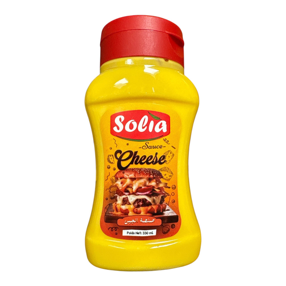 Solia Cheese Sauce 330ml – Tunisian Cheese Sauce