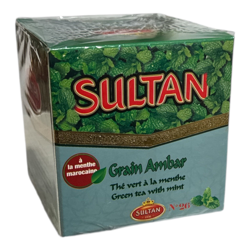 SULTAN Green Tea Ambar with Mint 150g
