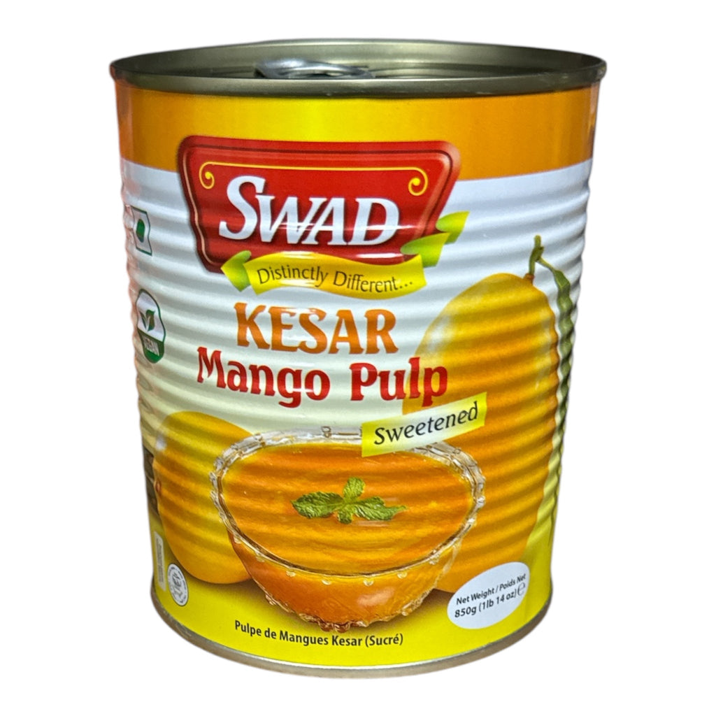 SWAD Kesar Mango Pulp 850g - Authentic from Zaytuna Mart Canada