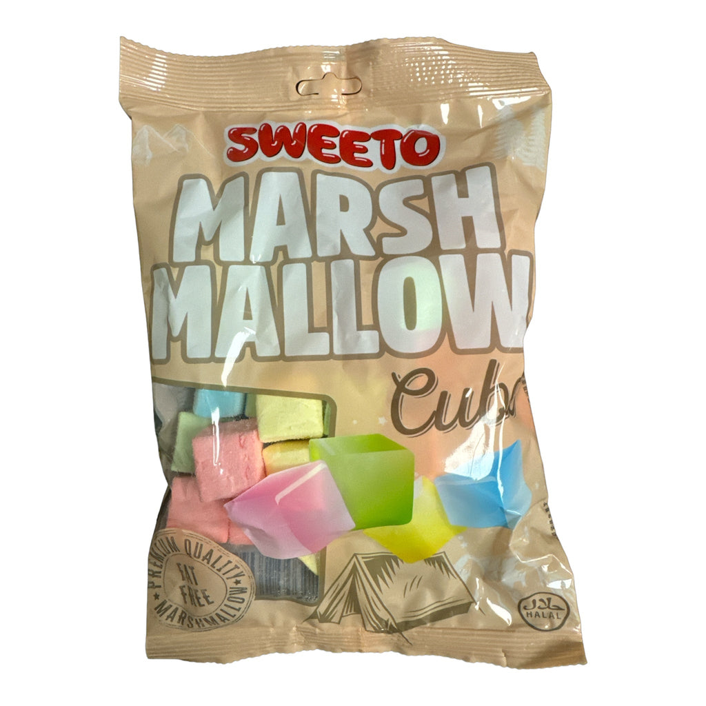 Sweeto Halal Marshmallow Cube 140g - Authentic from Zaytuna Mart Canada