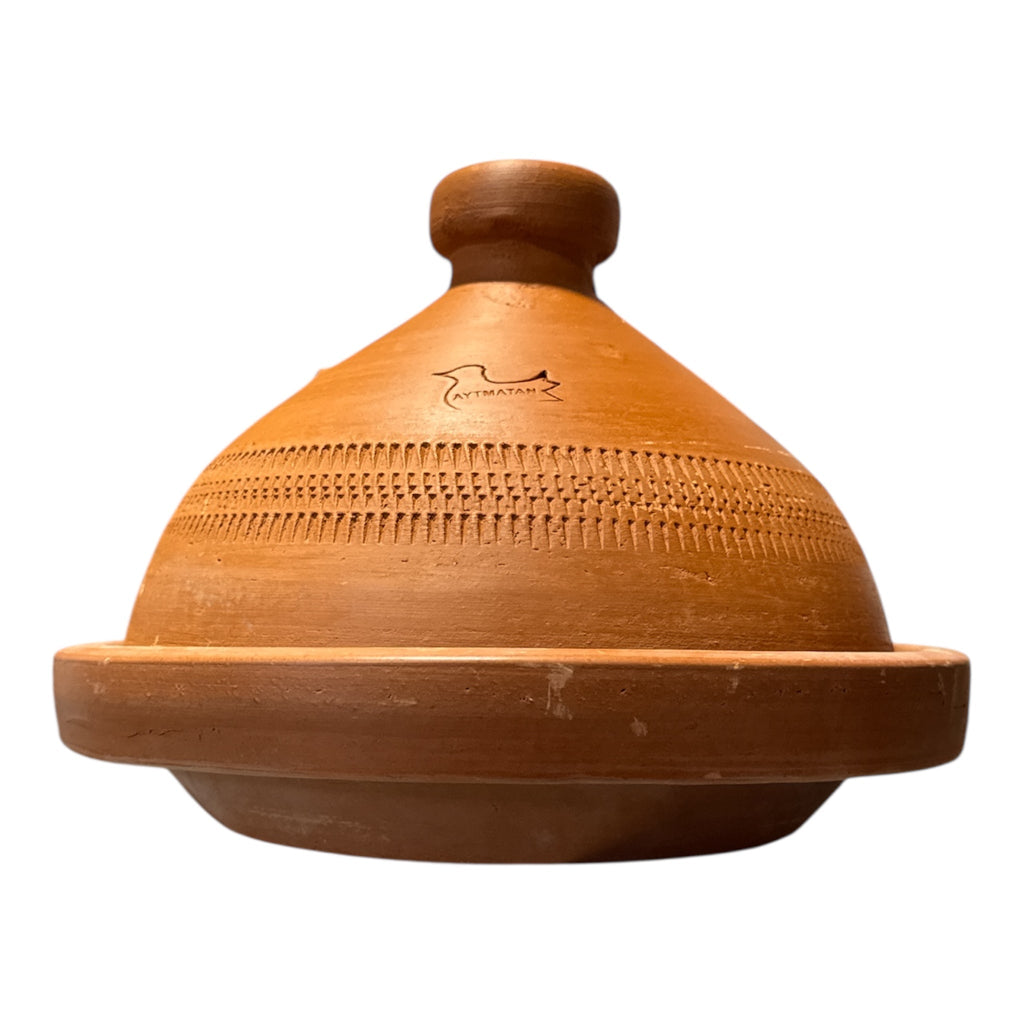 Tagine Pot Natural 30cm - Authentic from Zaytuna Mart Canada