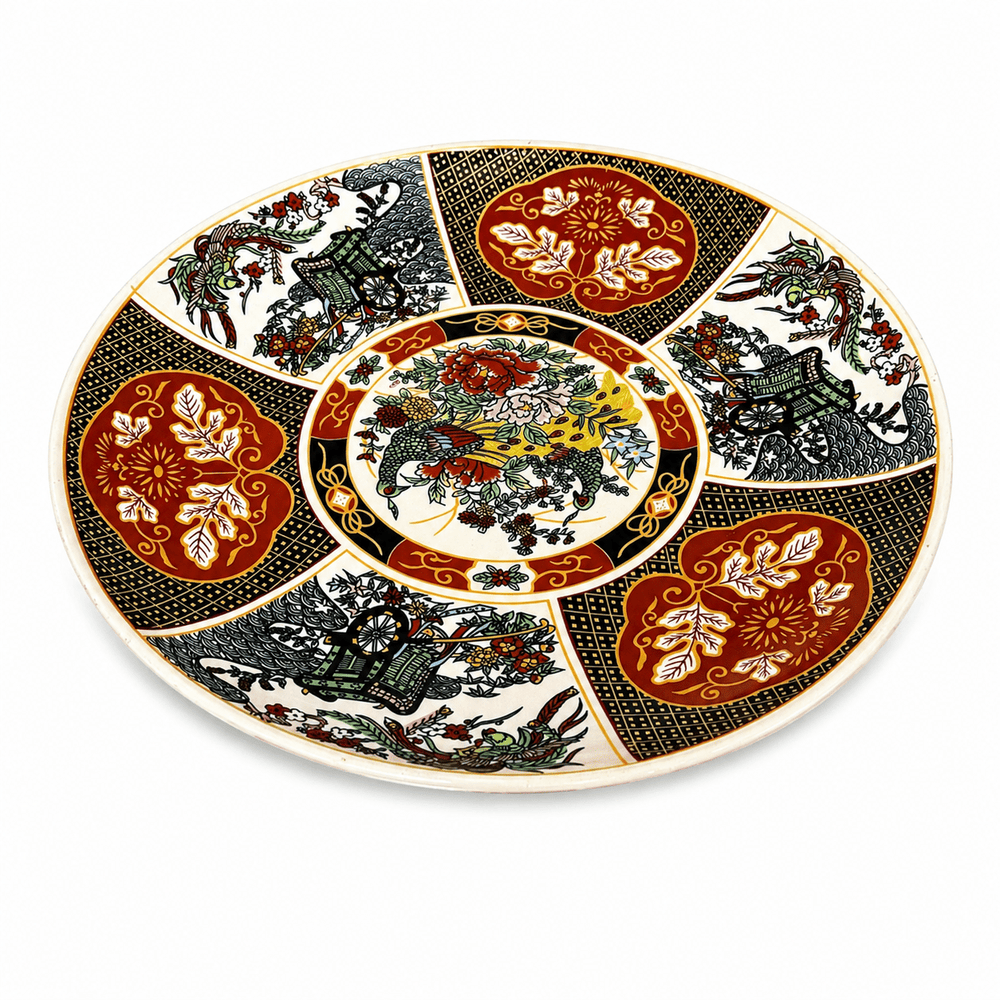 Taous Moroccan Ceramic Serving Plate – Decorative Dish 36 cm