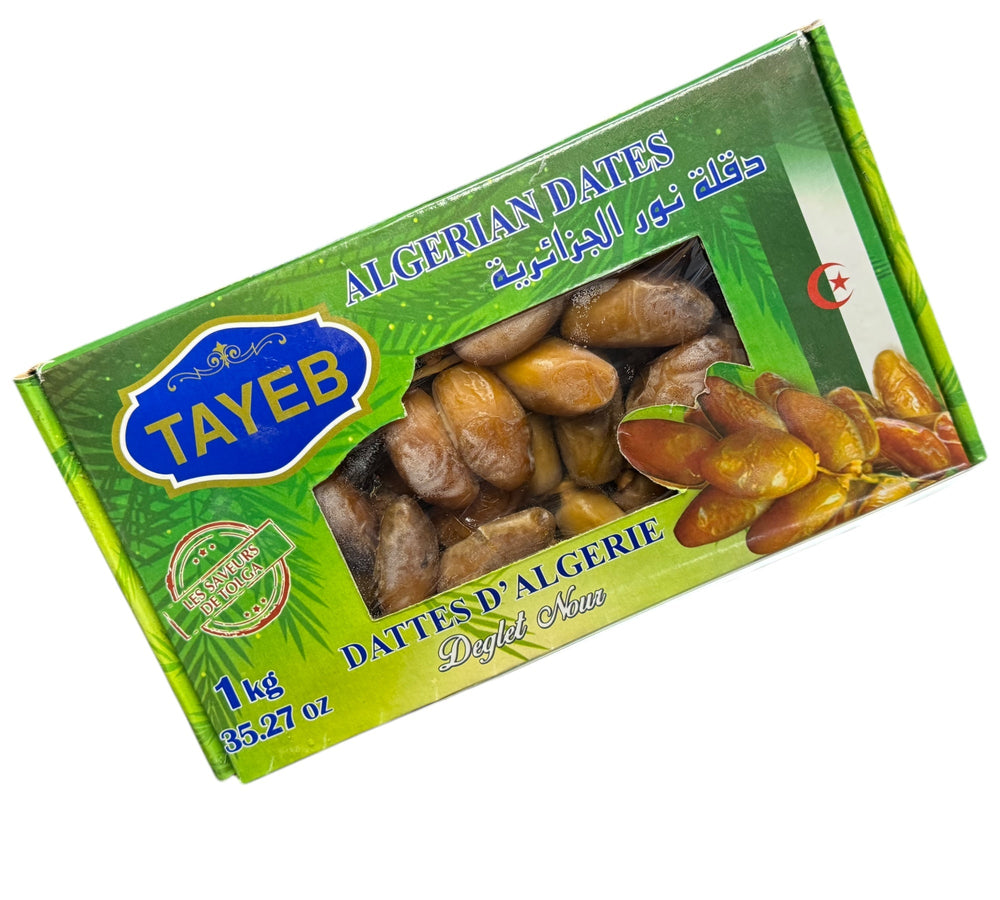 Tayeb Algerian Golden Deglet Nour Branched Dates 2 bls