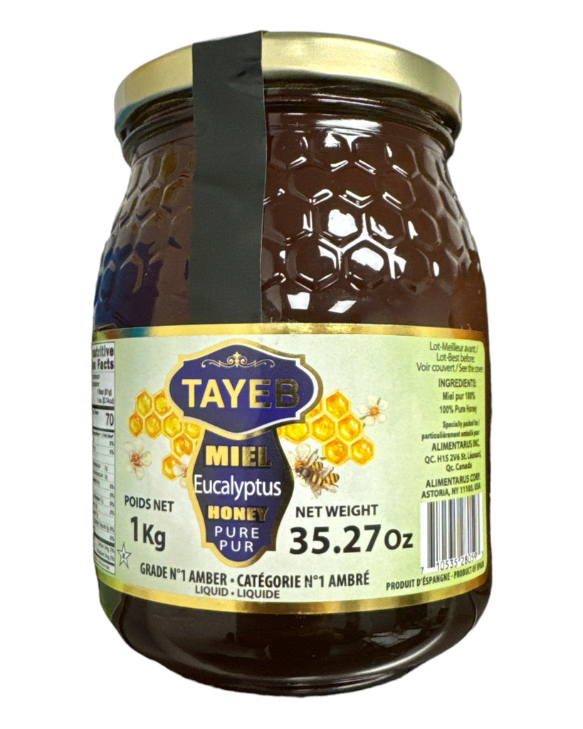 Tayeb Eucalyptus’s Honey 1Kg - Authentic from Zaytuna Mart Canada