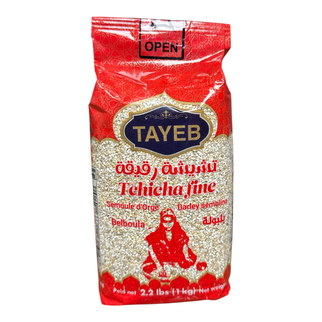 TAYEB Semolina Barley Dchicha Belboula Fine 1kg - Authentic from Zaytuna Mart Canada