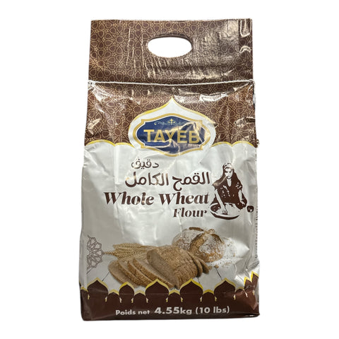 TAYEB Whole Wheat Flour - Farine de blé Complet 4.54kg Kg