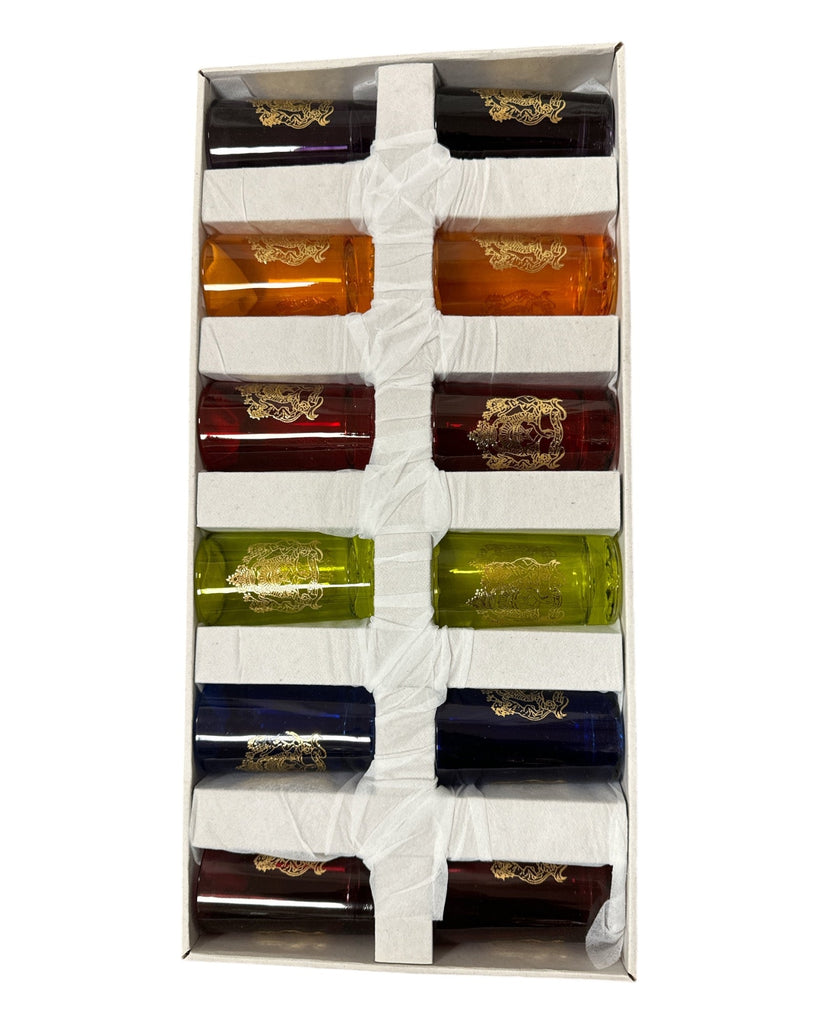 Tea cups Royal Collection 12Pack Medium - Authentic from Zaytuna Mart Canada