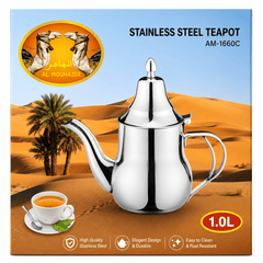 Teapot Stainless steel AL MOUHAJIR 1L