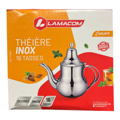 Teapot Stainless steel LAMACOM 16 cups (1.25L)