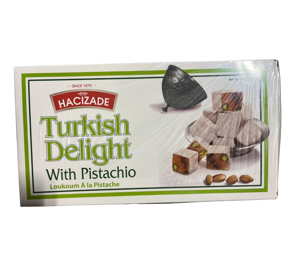 Turkish delight with pistachio 454g - Authentic from Zaytuna Mart Canada