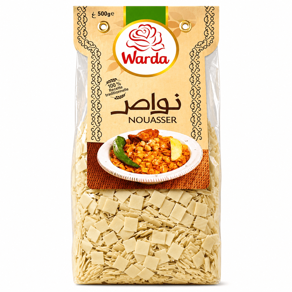Warda Nouasser Pasta – Traditional Tunisian Pasta 500g
