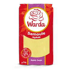 Warda Tunisian Semolina Medium 1kg