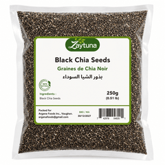 Zaytuna Black Chia Seeds 250g