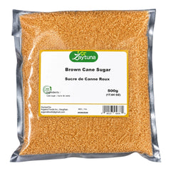 Zaytuna Brown Cane Sugar – Sucre de Canne Roux 500g