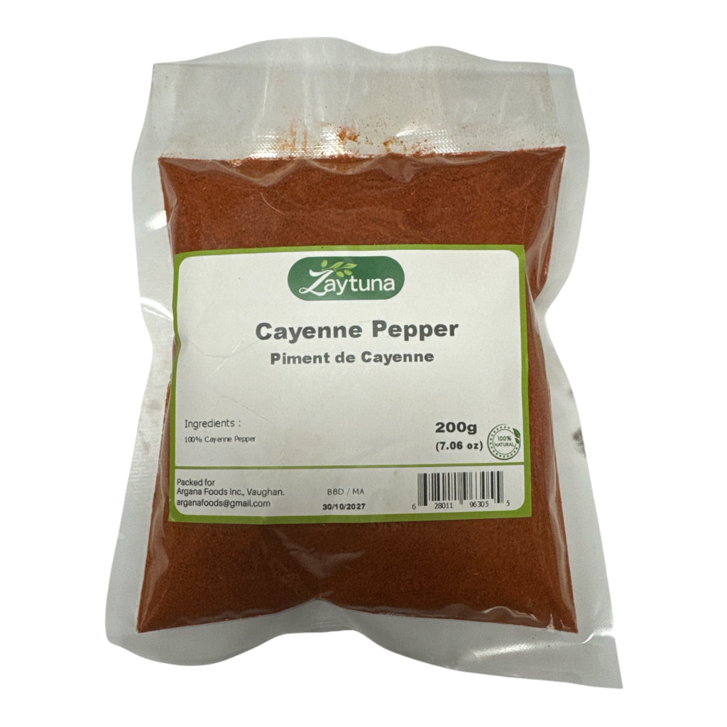 Zaytuna Cayenne Pepper Powder 200g - Authentic from Zaytuna Mart Canada