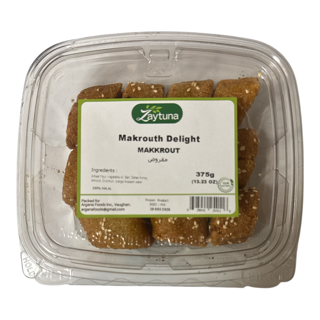 Zaytuna Makrout with Dates and Almond 375g - Authentic from Zaytuna Mart Canada