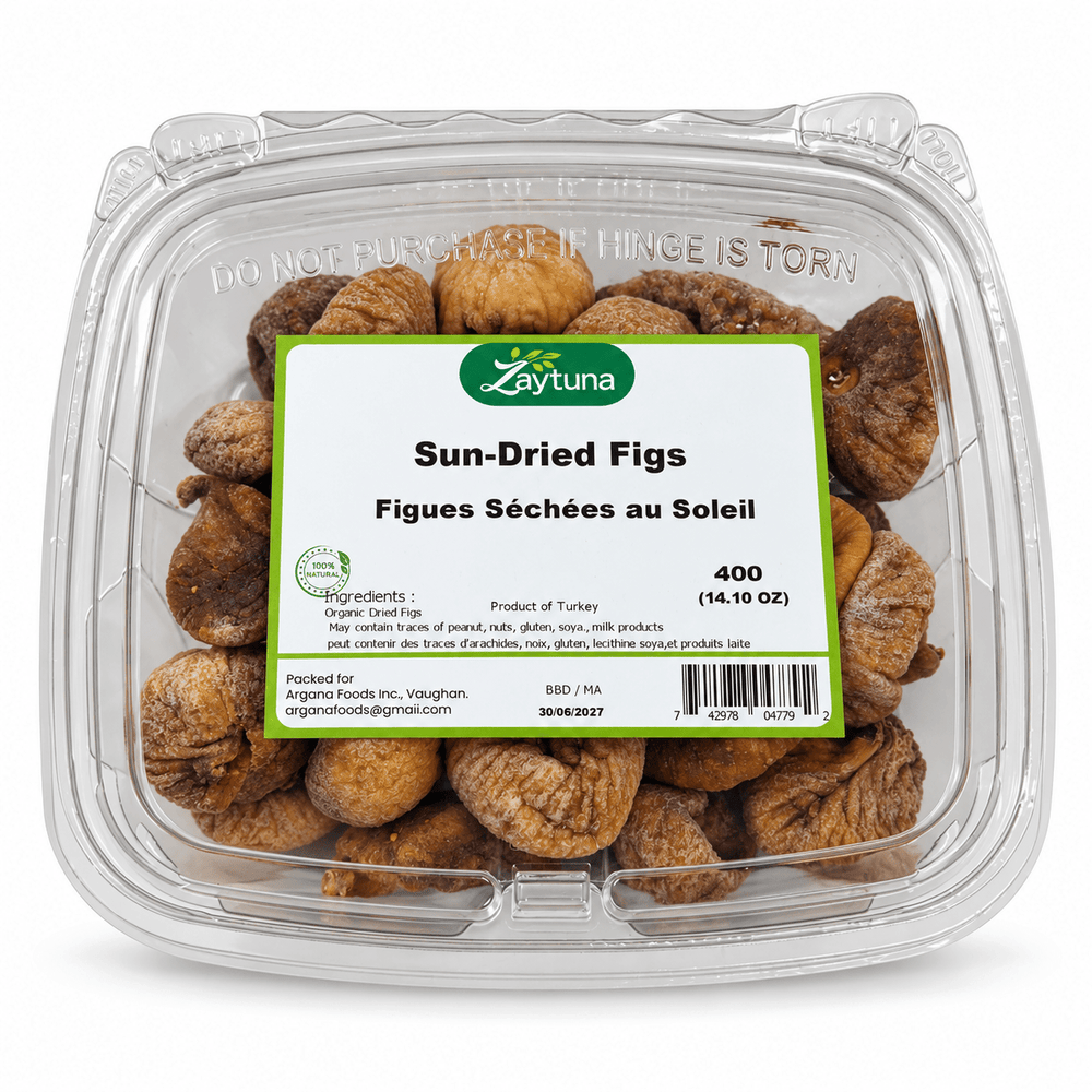 Zaytuna Organic Sun-Dried Figs – 400 g