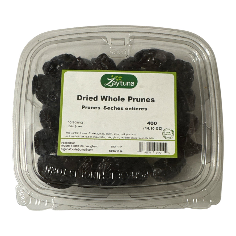 Zaytuna Whole Dried Prunes 400g