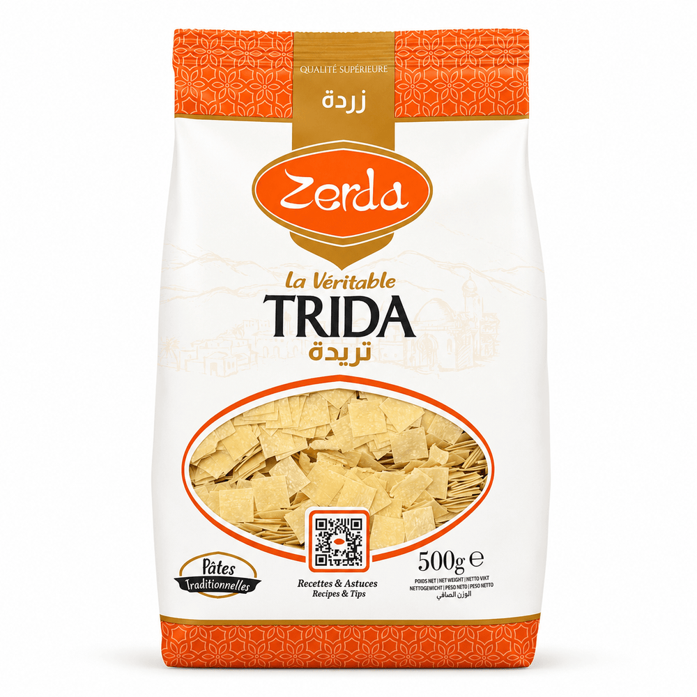 Zerda La Véritable Trida Traditional Algerian Pasta 500g