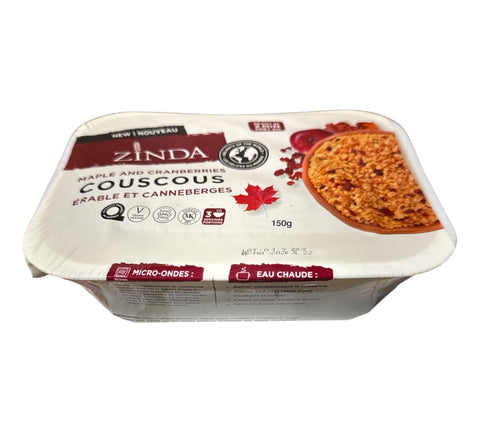 ZINDA Salad Maple & Cranberries Couscous 150g