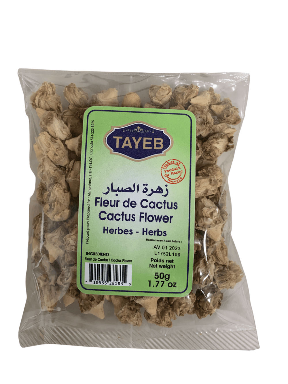 TAYEB Dried Cactus Flowers 50g
