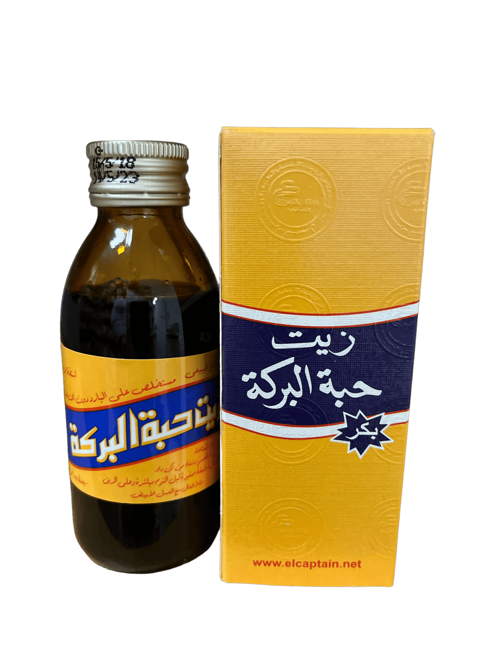 Black Seed Oil El Captain Natural Black Seed Oil 250ml – Cold Pressed Pure Nigella Sativa