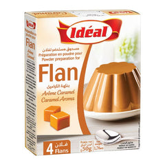 Flan Ideal custard Caramel  50g