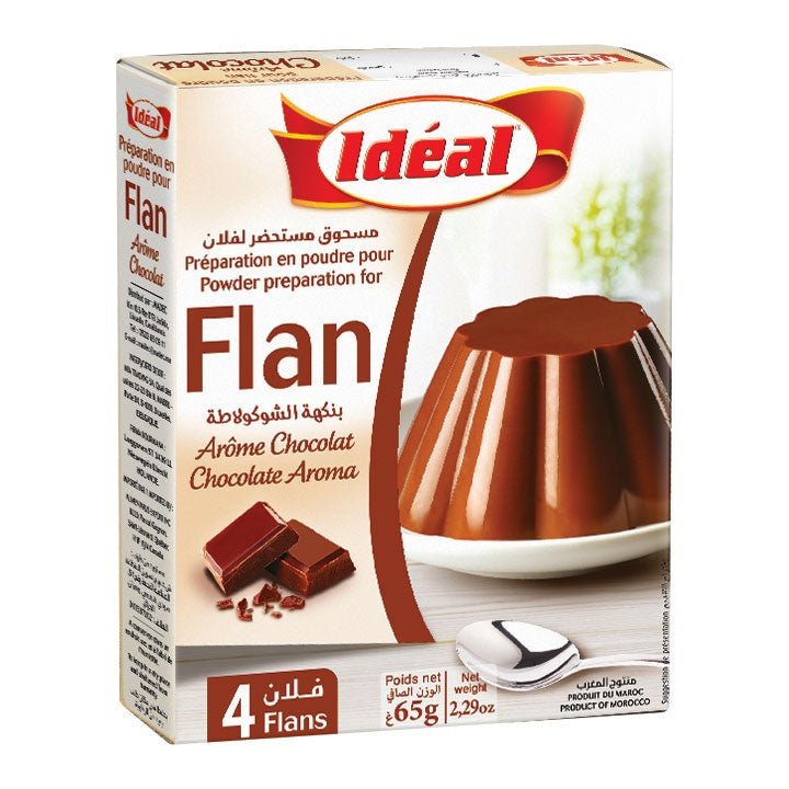 Ideal Flan custard Chocolate 50g