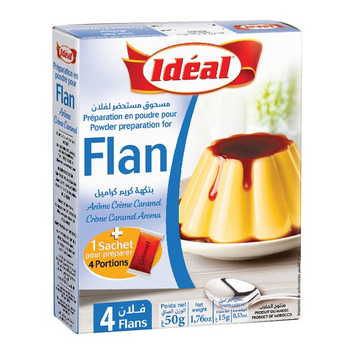 Ideal Flan custard Cream Caramel 50g