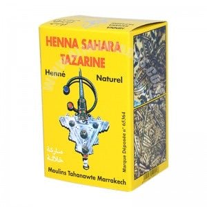 Natural Henna Powder Tazarine for Tattoo 100g