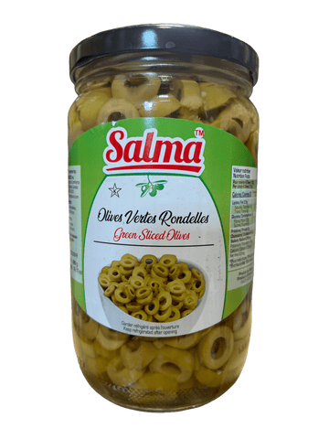 Salma  Sliced Green Olives 450gNet