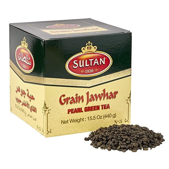 Sultan Grain Jawhar Pearl Green Tea 200g – Moroccan Green Tea