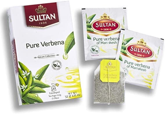 SULTAN Tisane Pure Verbena Tea – 20 Bags