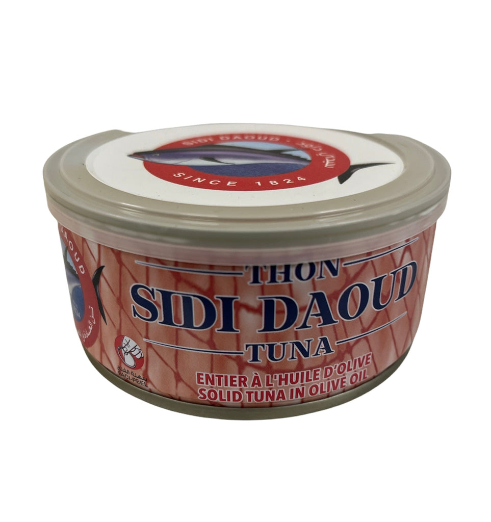 Tuna in olive oil SIDI DAOUD - Authentic from Zaytuna Mart Canada